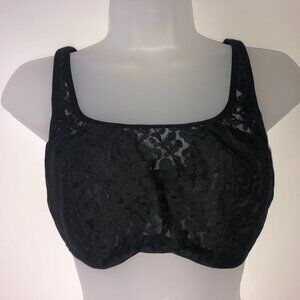 Cleo by Panache Black‎ Lace Sofia Bra 34E
